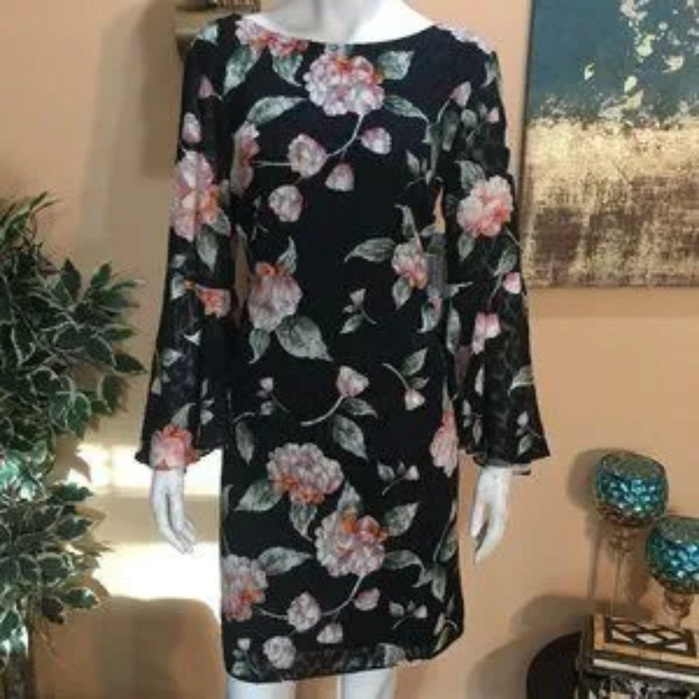 NWT Jessica Howard Floral Sheath Dress size 8